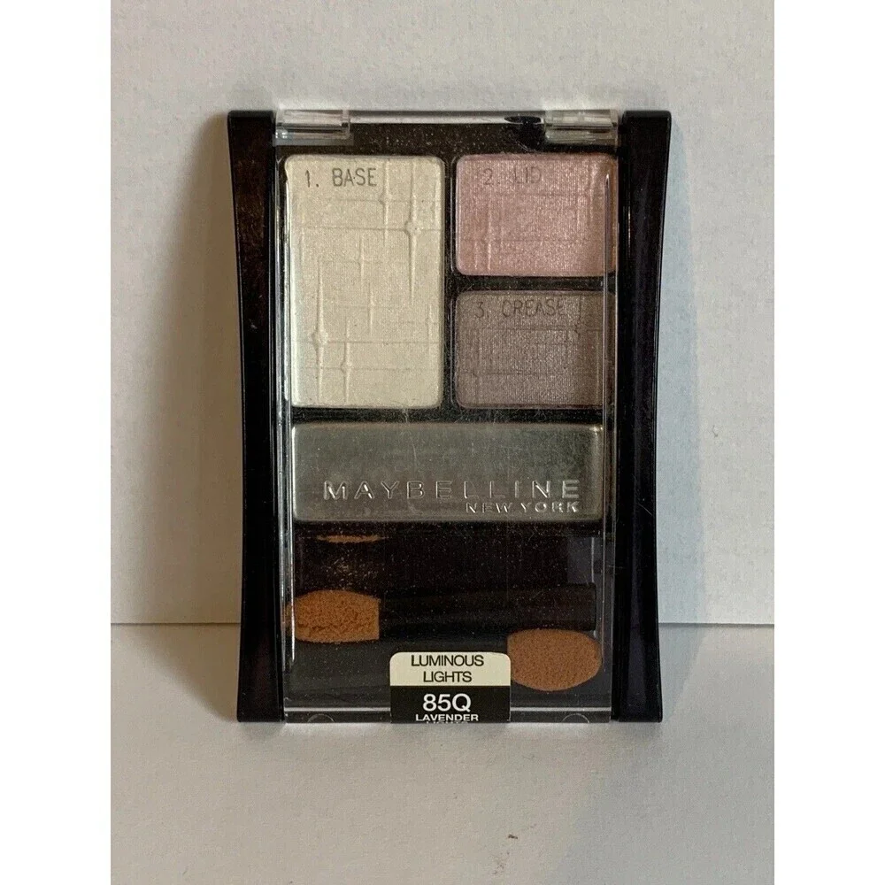 Maybelline Luminous Lights Eyeshadow Quad Lavender Lights New Shimmer 85Q Rare